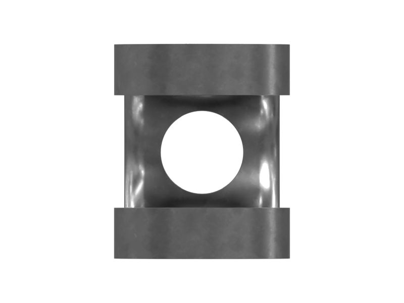 Конец стержня хомута из кованой стали