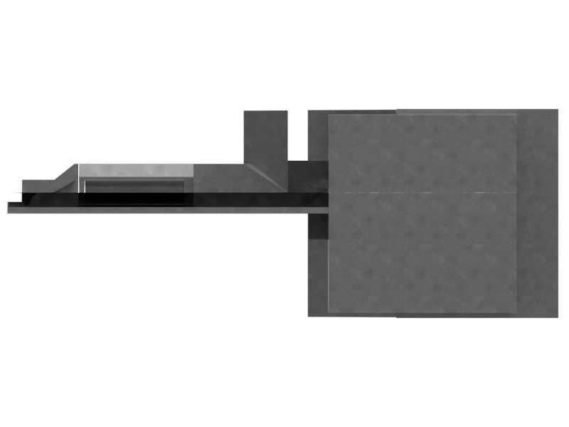 Задняя облицовка для салона кабины оператора