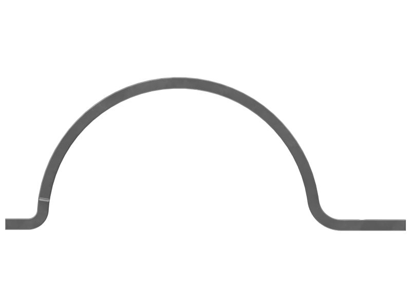 Седельный зажим для одной трубы с внутренним диаметром 140,00 мм