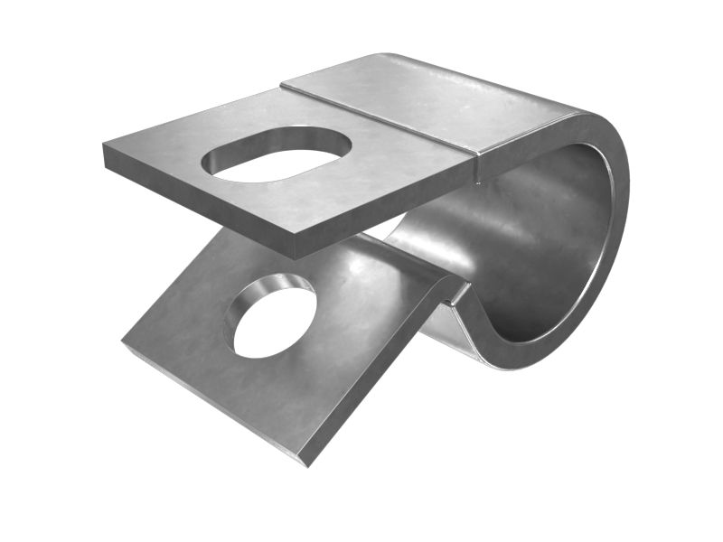 4V-4125: Зажим для одной трубки внутреннего диаметра 25,00 мм