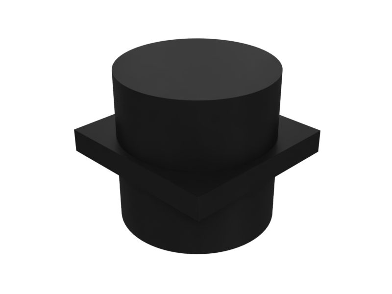 9-контактный квадратный фланцевый гнездовой разъем