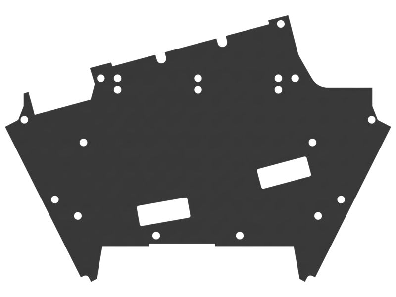 Напольный коврик толщиной 12,7 мм