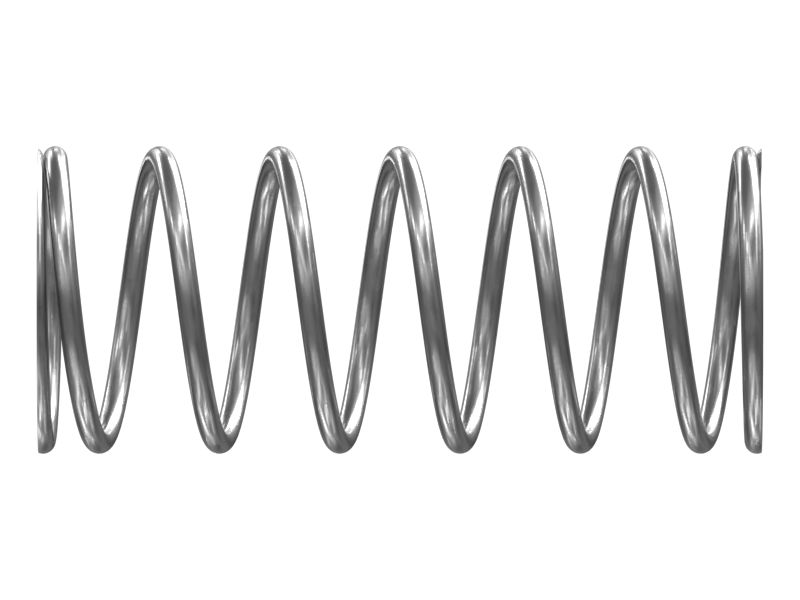 Пружина сжатия с внешним диаметром 58,27 мм