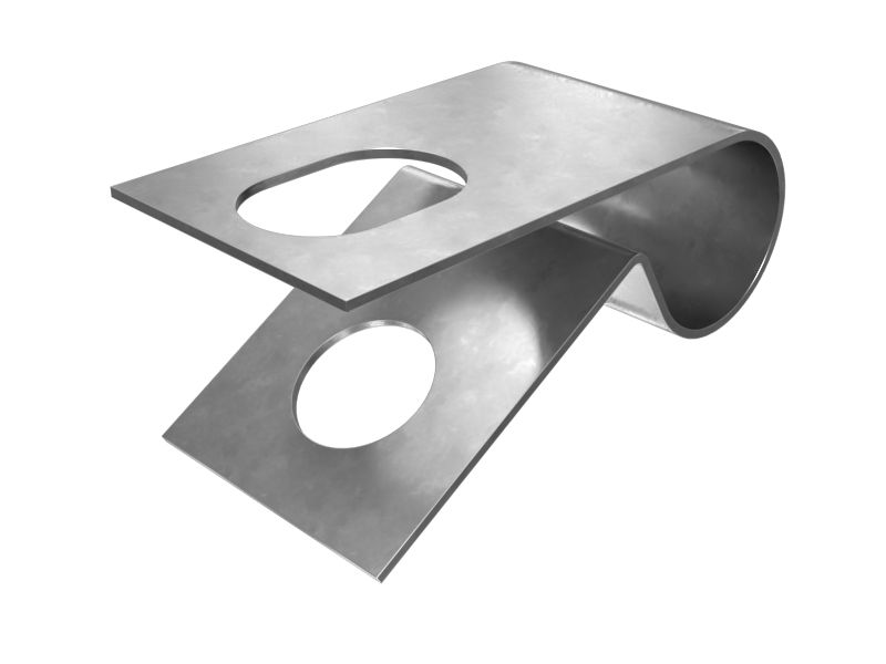 • Зажим для одиночной трубы с внутренним диаметром 14,29 мм