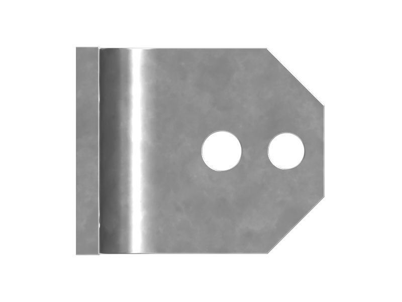 Монтажный кронштейн рыхлителя толщиной 12 мм