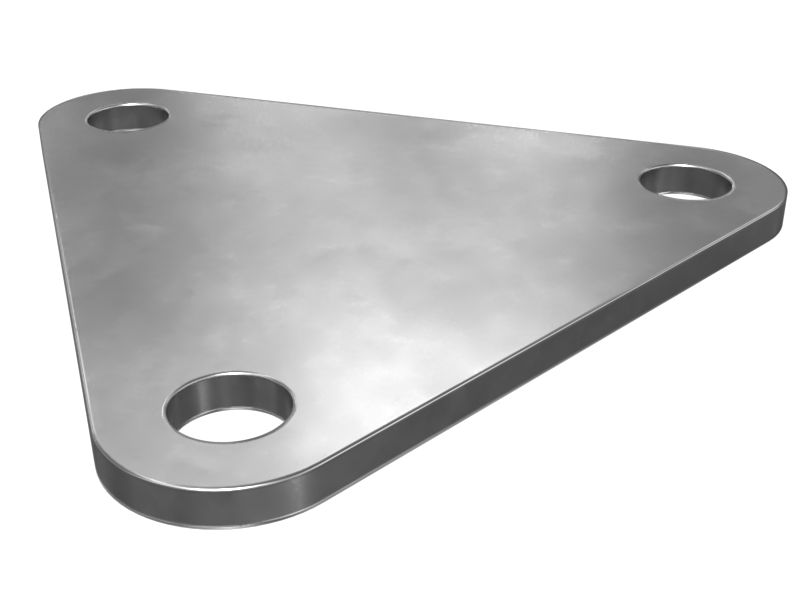 Закрывающая пластина крепления тормоза толщиной 5 мм