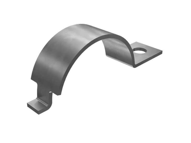 Седловидный зажим с одной трубкой с внутренним диаметром 63,50 мм