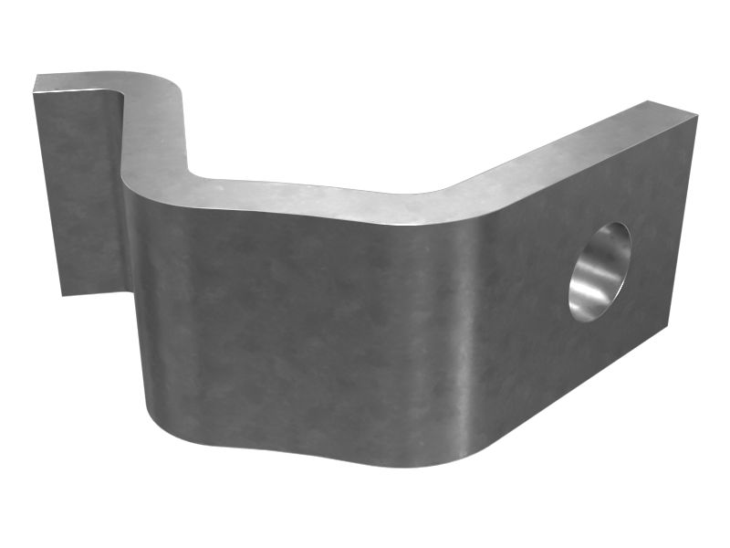 Однотрубный стальной патрубок с отверстиями