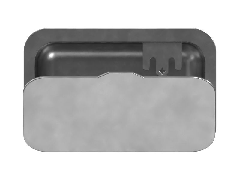 Пепельница длиной 123 мм