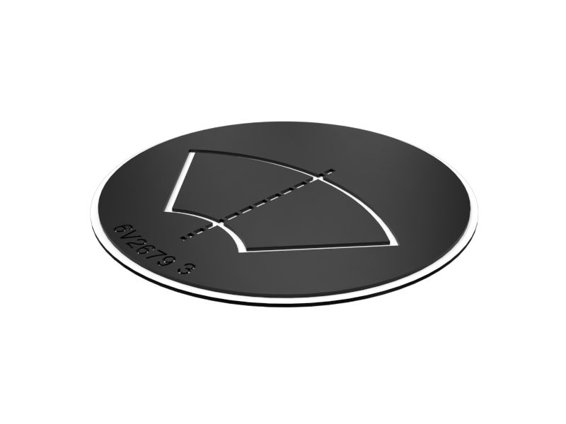 6V-2679: Идентификационная наклейка