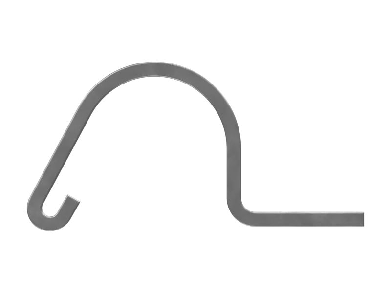 Стальной зажим с внутренним диаметром 50,8 мм