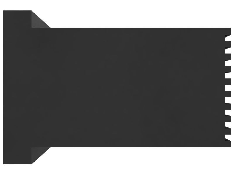 Объемное уплотнение с общей шириной 6,90 мм