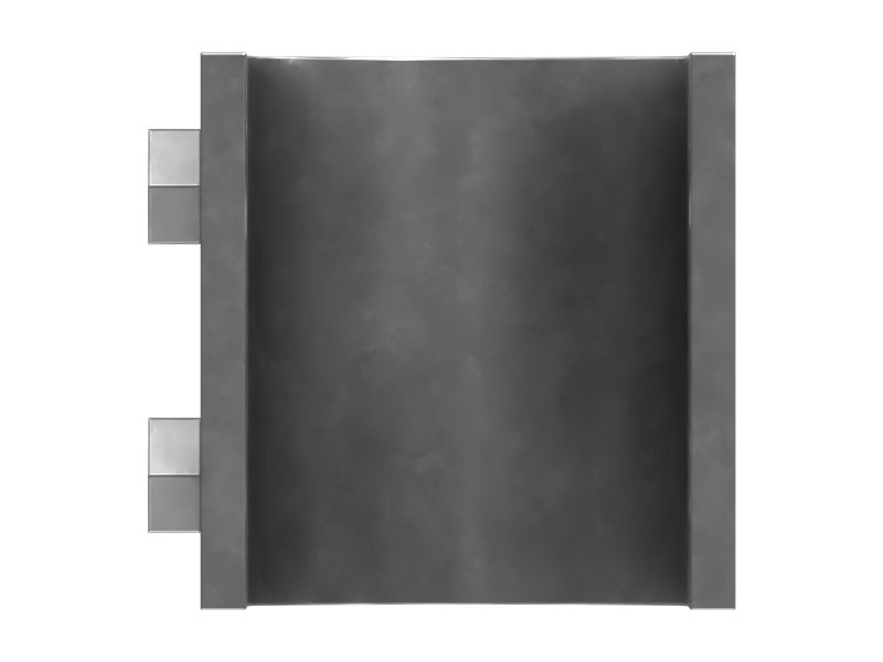 Монтажный кронштейн износной пластины, толщина 8 мм