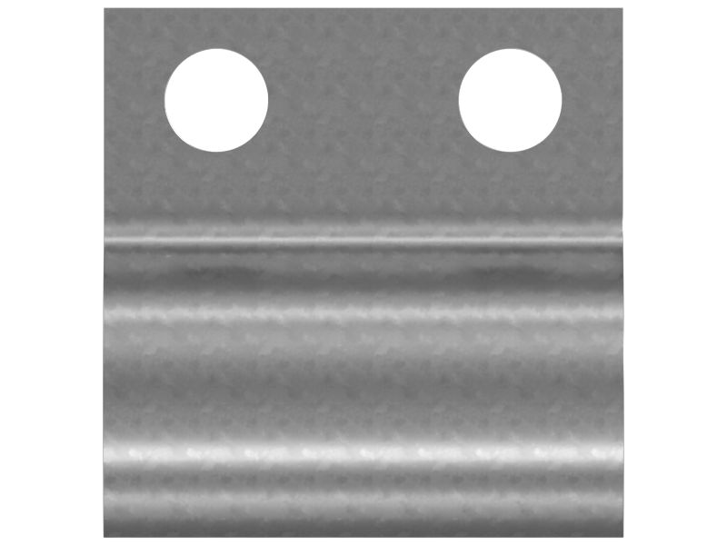 Половинный зажим для одной трубки с внутренним диаметром 42,80 мм