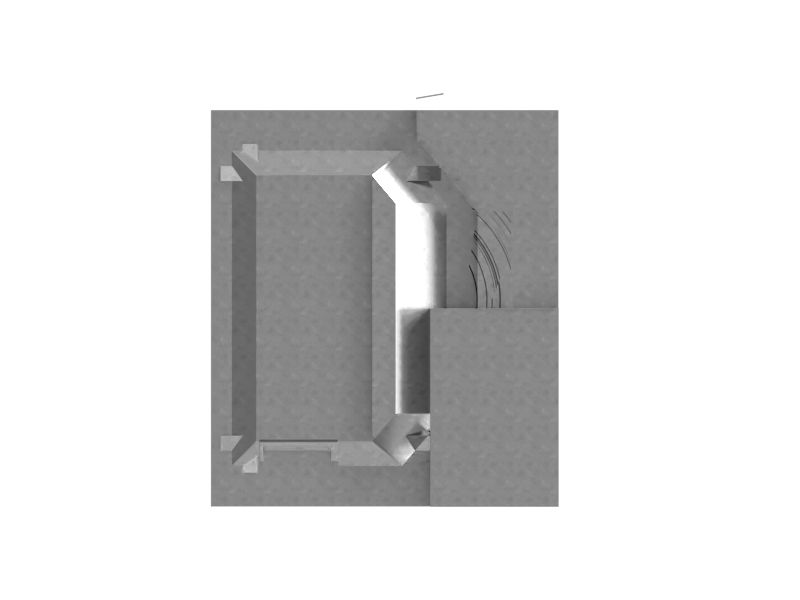 Задняя облицовка для салона кабины оператора