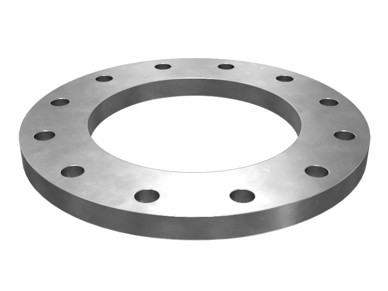 Монтажная пластина толщиной 20 мм с двенадцатью болтами