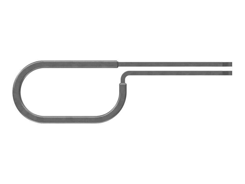 Зажим для двух труб, внутренний диаметр 17,46 мм