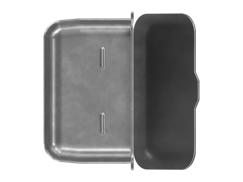 Пепельница длиной 123 мм