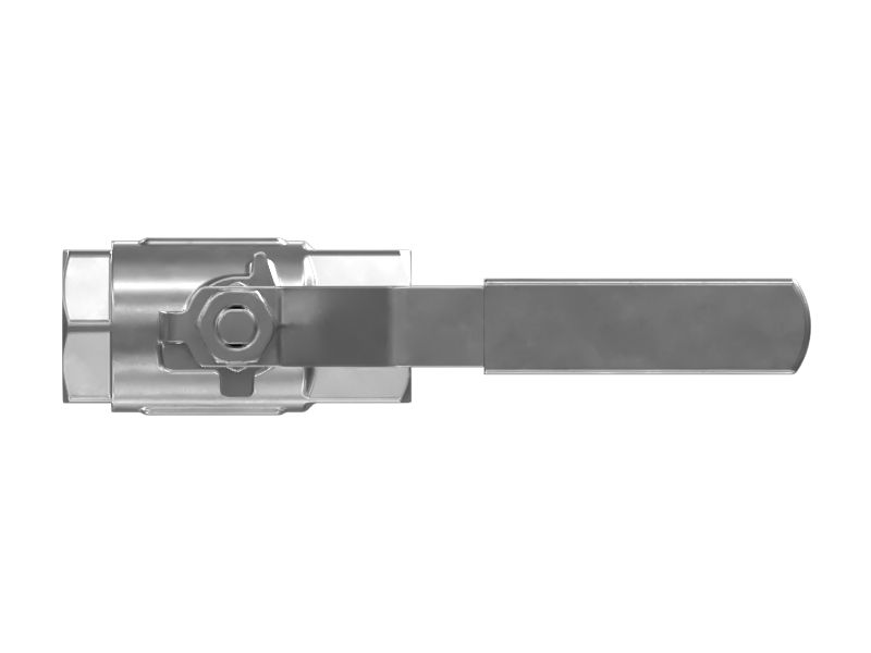 Латунный шаровой клапан с цилиндрической резьбой и уплотнительным кольцом 3/4-16