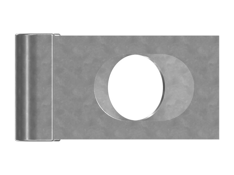 Зажим для одиночной трубки с внутренним диаметром 6,35 мм