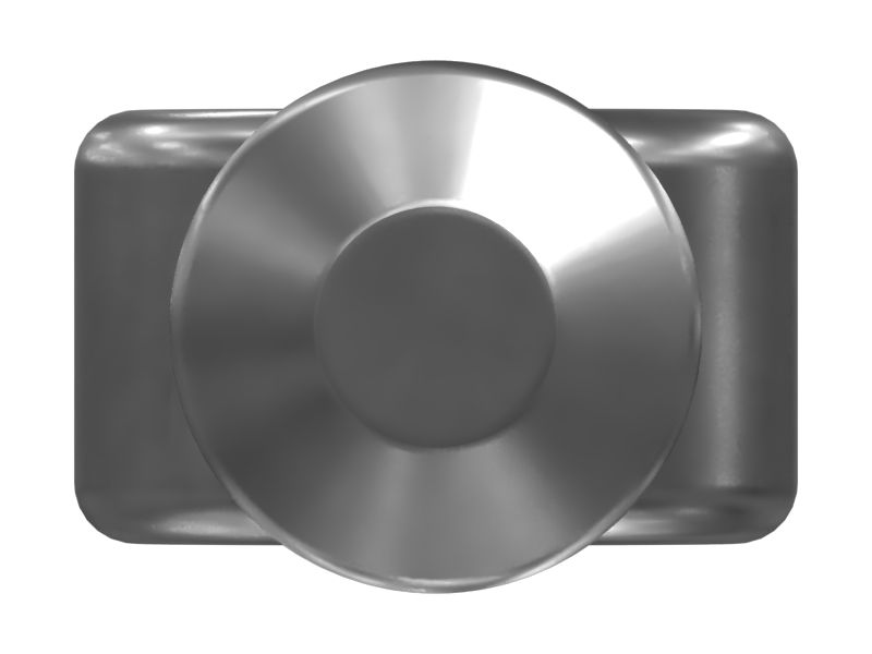 Шток с регулировкой длины 317 мм с проушиной