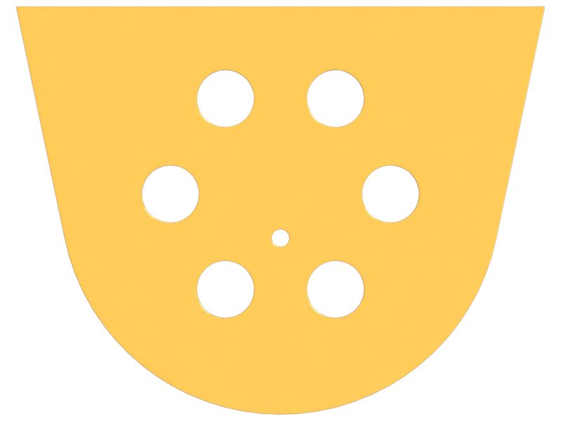 Опорная плита пальца толщиной 20 мм