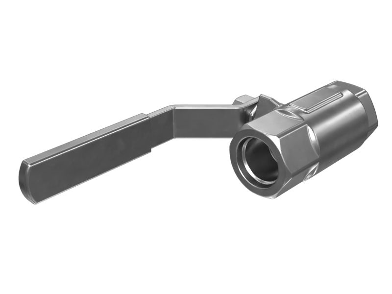 109-0897: Латунный шаровой клапан с цилиндрической резьбой и уплотнительным кольцом 3/4-16