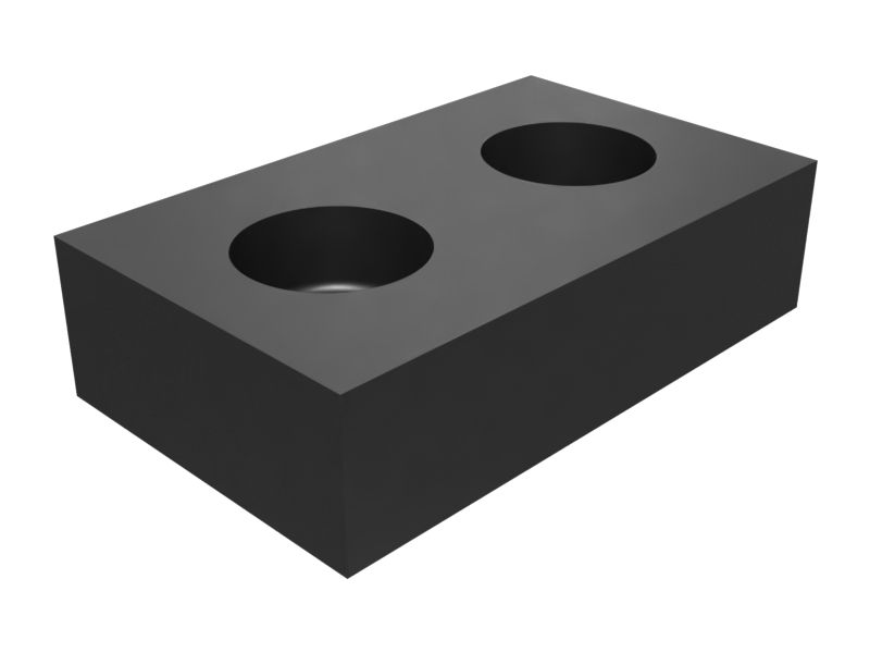 Резиновая подушка капота