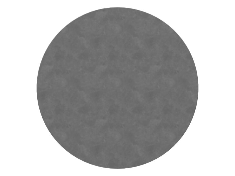 Бампер из натурального каучука с максимальным диаметром основания 30 мм