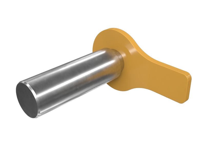 Палец рычажного механизма с наружным диаметром 57 мм