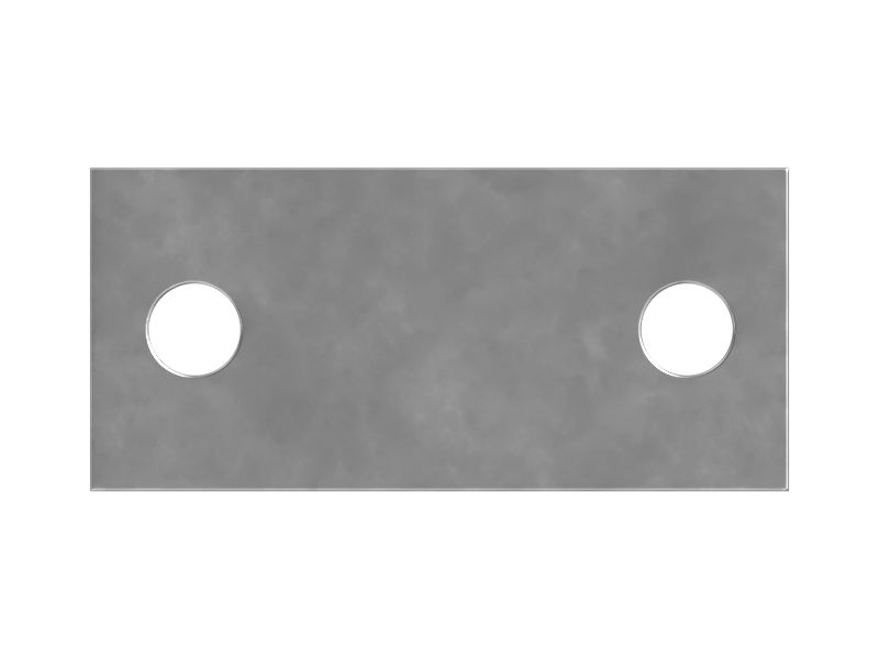 Опорная плита пальца толщиной 10 мм