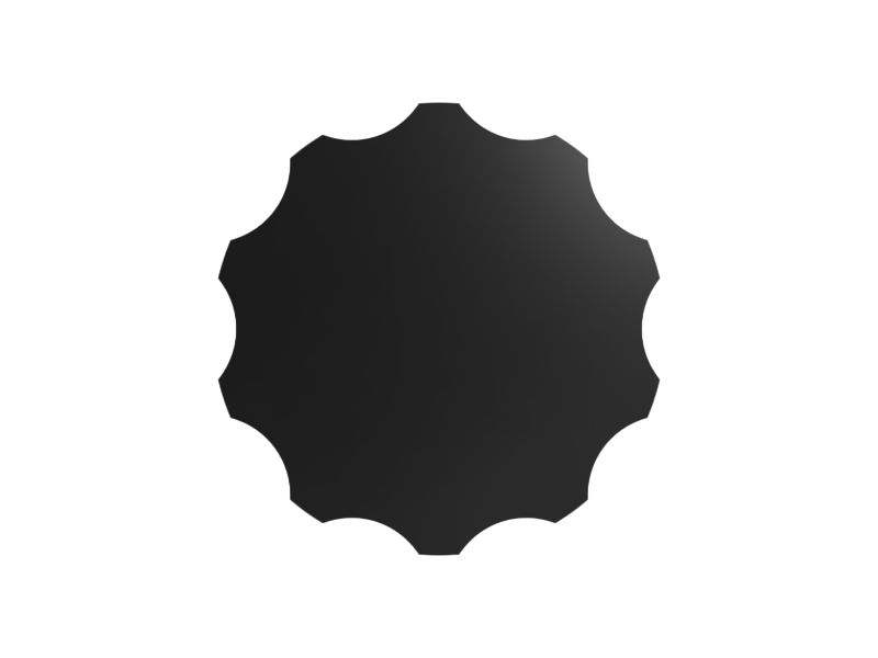 Ручка управления ограждением топливного бака