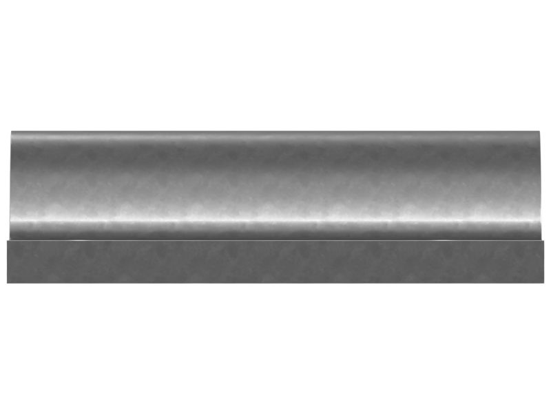 Одинарный трубчатый полузажим с внутренним диаметром 34,00 мм