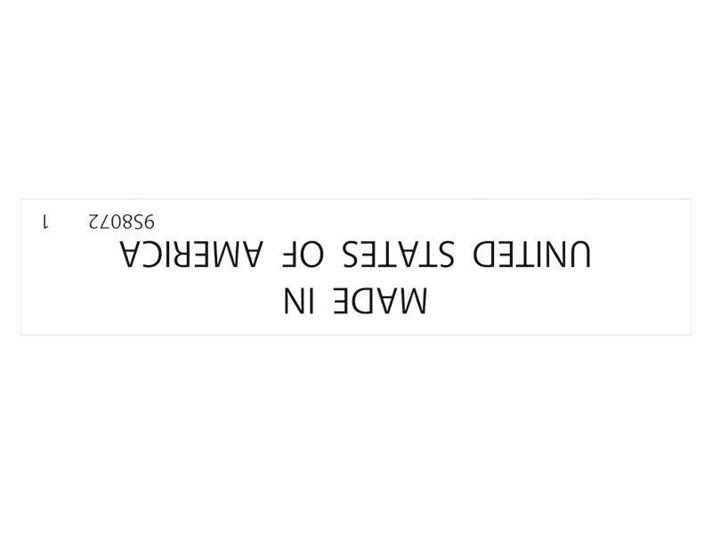 Идентификационная наклейка