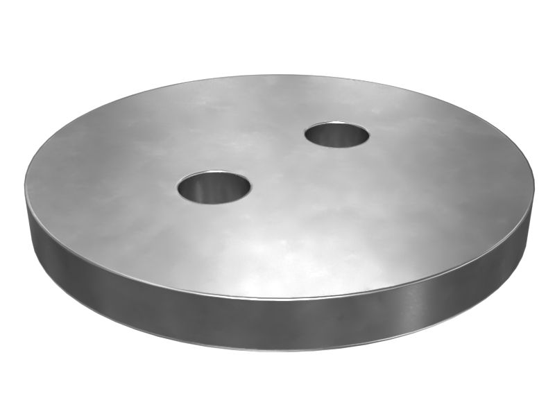 Опорная плита пальца толщиной 10 мм