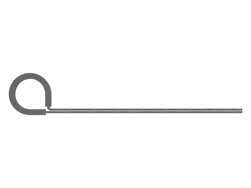 Хомут для одной трубки, внутренний диаметр 14,29 мм