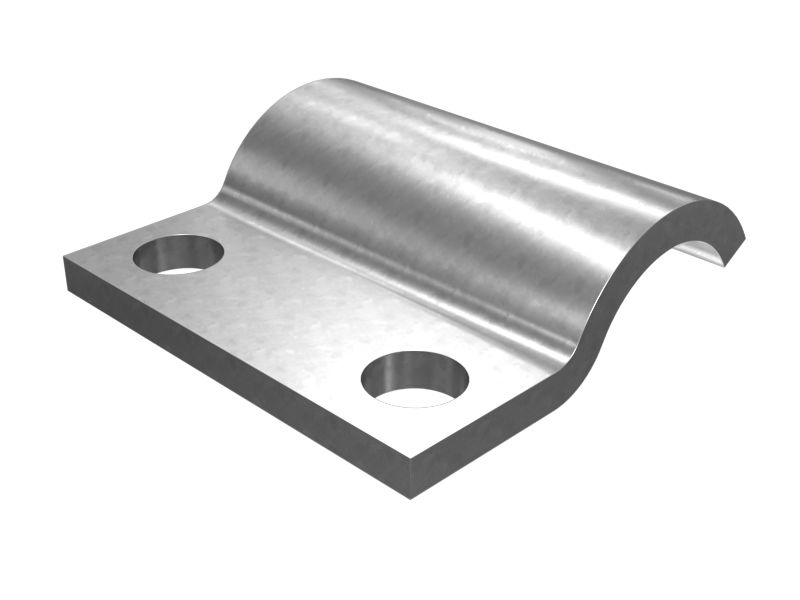 Одинарный трубчатый полузажим с внутренним диаметром 34,00 мм