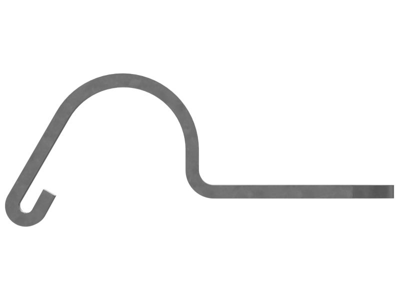 Полустальная скоба с крюком с внутренним диаметром 25,40 мм