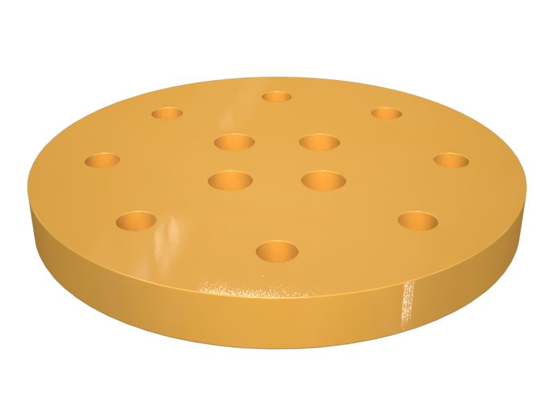 117-2022: Пластина фиксатора шарнирного штифта толщиной 25 мм