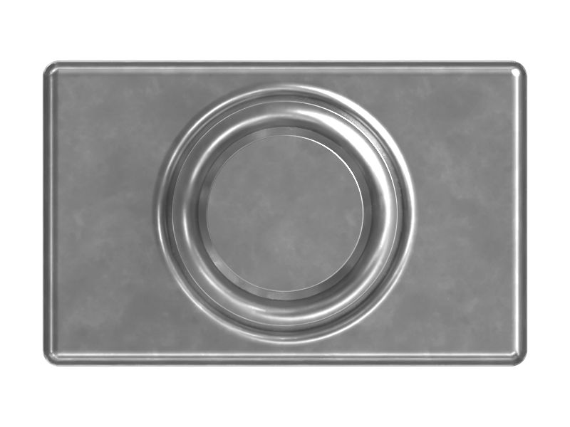 Цапфа толкающего бруса с внешним диаметром 180 мм