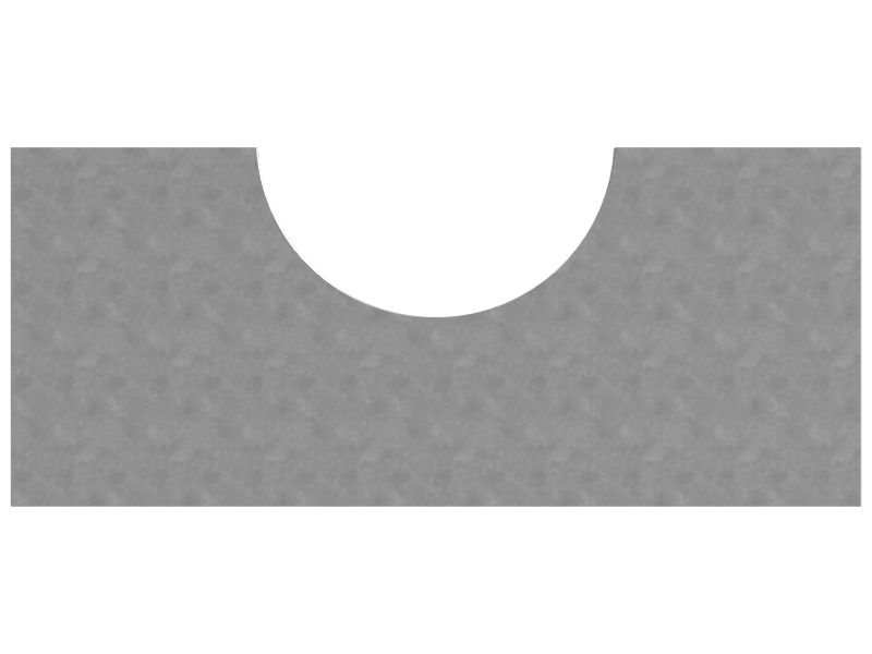 Корпус зажима для одной трубки с внутренним диаметром 38,00 мм