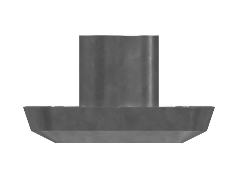 Пластмассовый фиксатор общей длины 79 мм