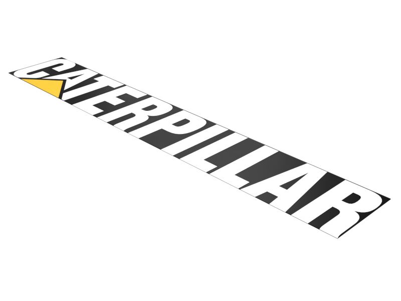 9X-2444: Наклейка CATERPILLAR