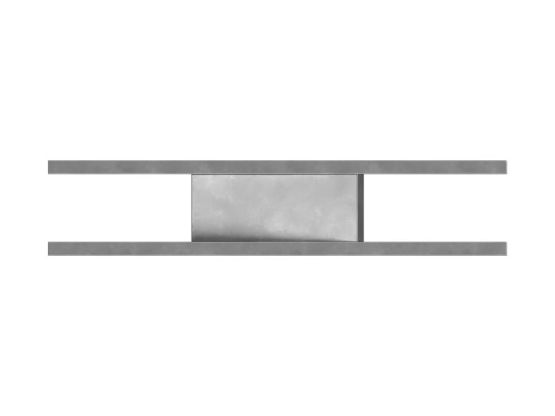 Тяга полууниверсального отвала, длина 270 мм