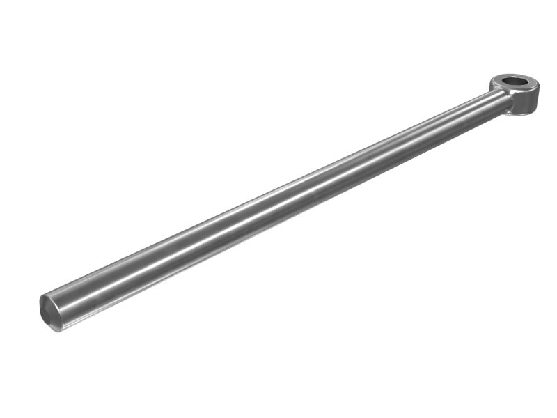 9L-5134: Регулируемый стальной шток с проушиной длиной 267 мм