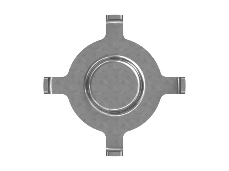 Стальной перепускной клапан, наружный диаметр 65 мм