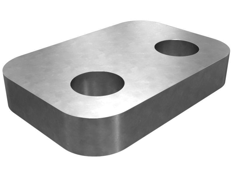 Фиксатор выхлопной трубы толщиной 8 мм