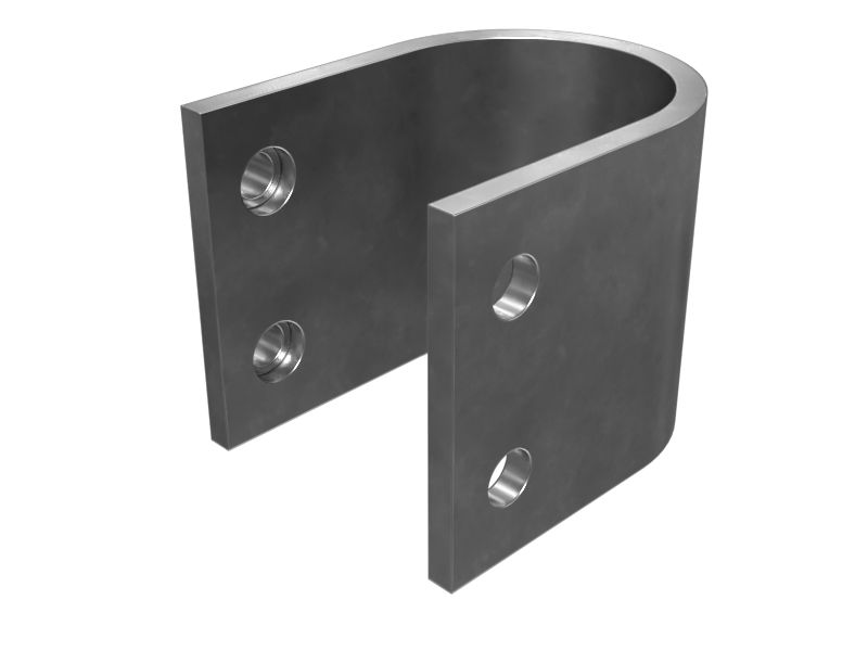 Монтажный кронштейн износной пластины, толщина 8 мм