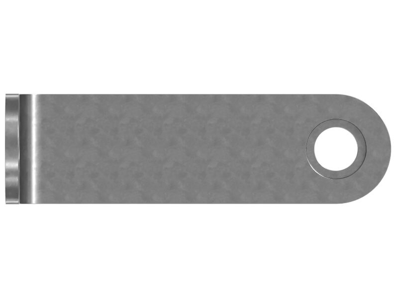 Монтажный кронштейн толщиной 3 мм под углом 90 градусов