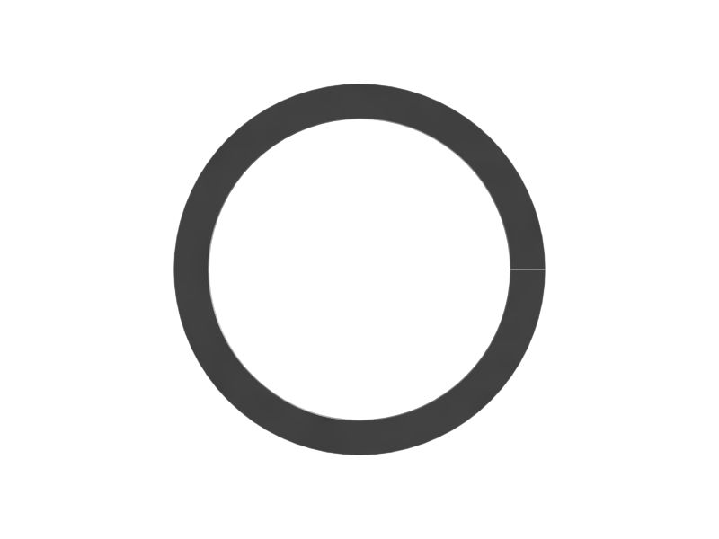 Резиновая втулка с двойным фланцем с внутренним диаметром 88 мм